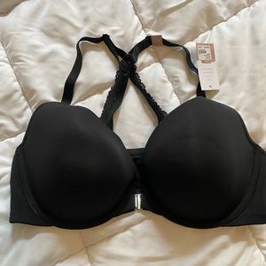 Lane Bryant 42DDD FRONT-CLOSE COTTON BOOST PLUNGE